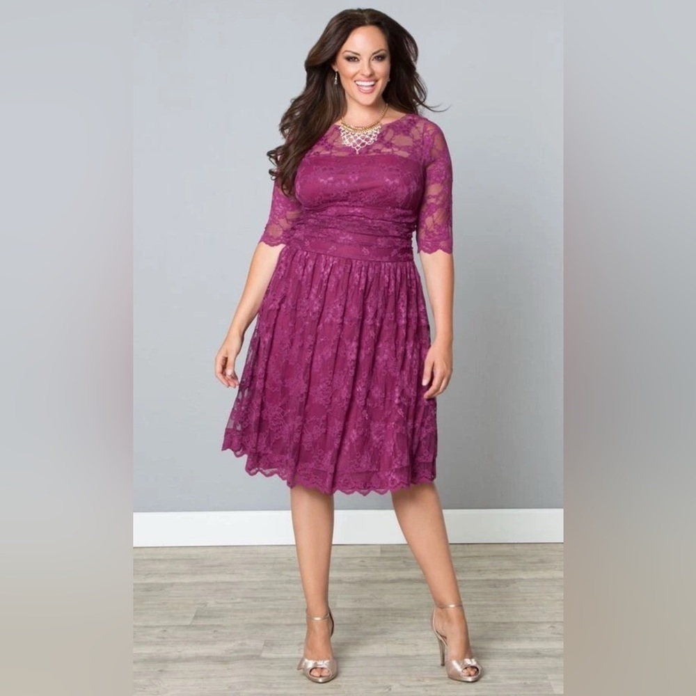 Kiyonna Luna Lace Dress